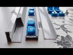 Rel Rel Aluminium untuk Jeruji Tak Kasat Mata