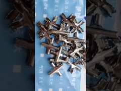 Aksesori Kisi-Kisi Tak Terlihat Klip Silang Baja Tahan Karat 316 Ketebalan 2.5mm