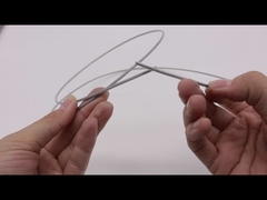 Baja 304 Balkon Rintang Tak Terlihat Dekorasi Keluarga Tahan Tekanan Tinggi