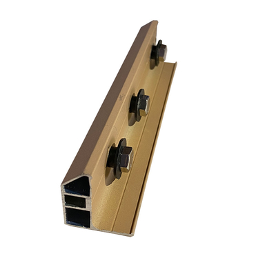 Anti Rust AG3 Aluminium Rail Track Invisible Grille Untuk Balkon Dan Jendela