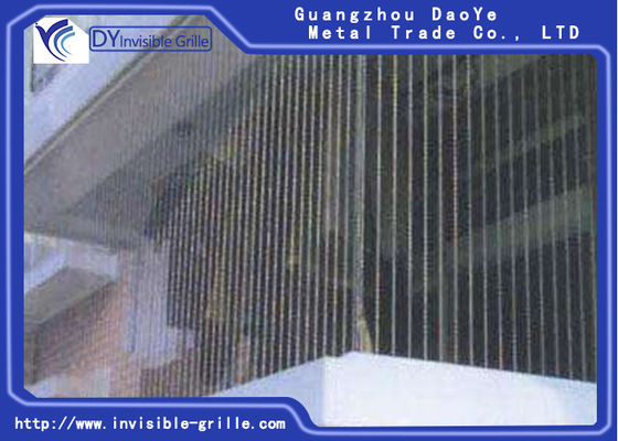 Aluminium Frame Double Pad 2.5mm Window Invisible Grille