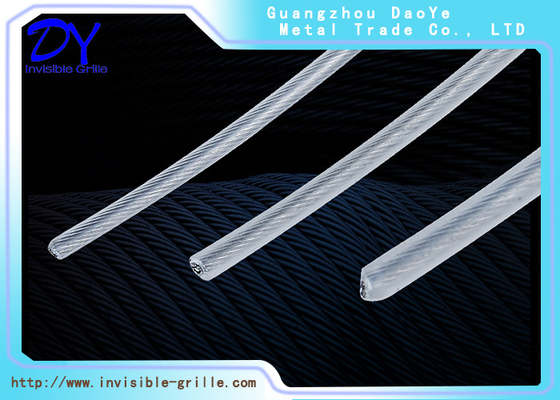 Pengolahan Punching Berkualitas Tinggi Stainless Steel Invisible Balcony Grille