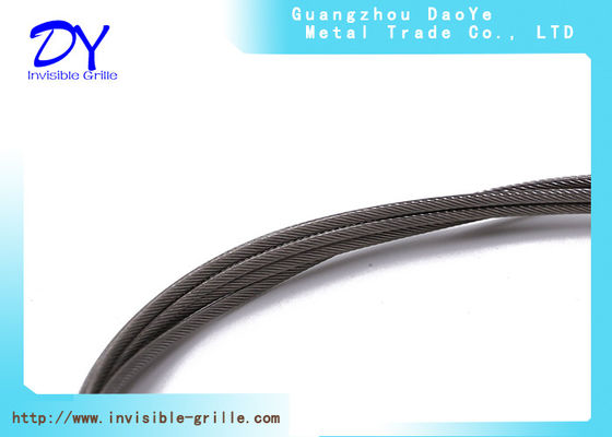 Permukaan Cerah Selesaikan 304 Kelas Stainless Steel Wire 316 7 7 Strand Tahan korosi yang sangat baik dan kekuatan mekanik