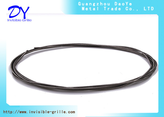 High Tension Steel Wire Fixed Frame Invisible Grille Systems Untuk Penutup Jendela Aman