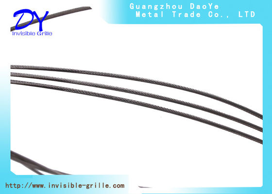 Permukaan Cerah Selesaikan 304 Kelas Stainless Steel Wire 316 7 7 Strand Tahan korosi yang sangat baik dan kekuatan mekanik