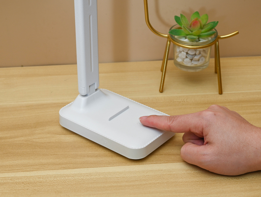 Portable Lipat LED Reading Light Rechargeable Meja Meja Lamp Study Eye Protect Untuk Kamar Tidur