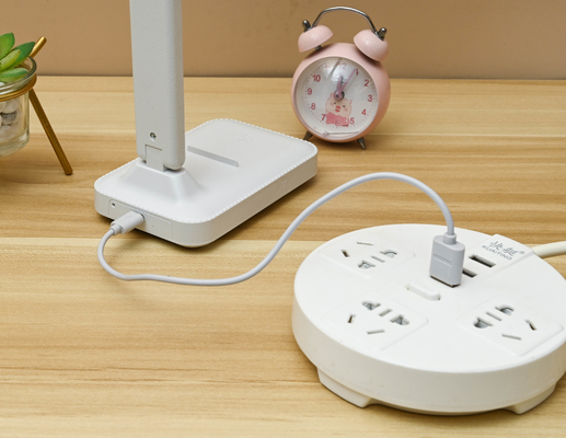 Portable Lipat LED Reading Light Rechargeable Meja Meja Lamp Study Eye Protect Untuk Kamar Tidur