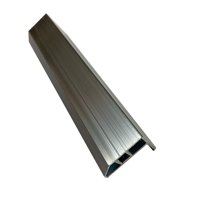 White Aluminium Board Aluminium Track Wire Struktur untuk 110kg Ketahanan dan Visibilitas Ditingkatkan