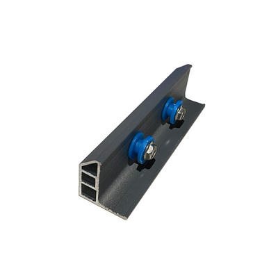 White Aluminium Board Aluminium Track Wire Struktur untuk 110kg Ketahanan dan Visibilitas Ditingkatkan