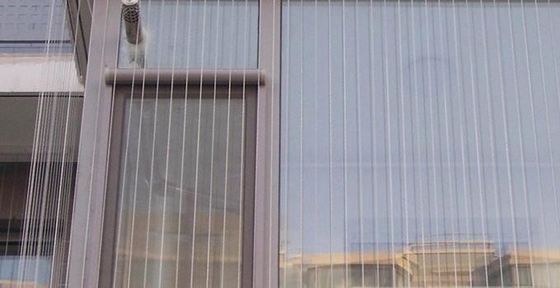 Mudah untuk membersihkan dan transparan Windows Invisible Grille untuk visibilitas tinggi
