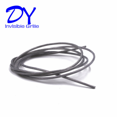 316 Wire 2.0mm Invisible Balcony Shield Dengan Keamanan Lapisan Nylon