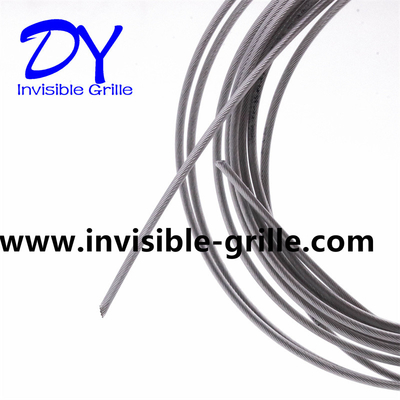 304 stainless steel Wire 316 Steel Wire Window Invisible Grille Pad tunggal atau ganda