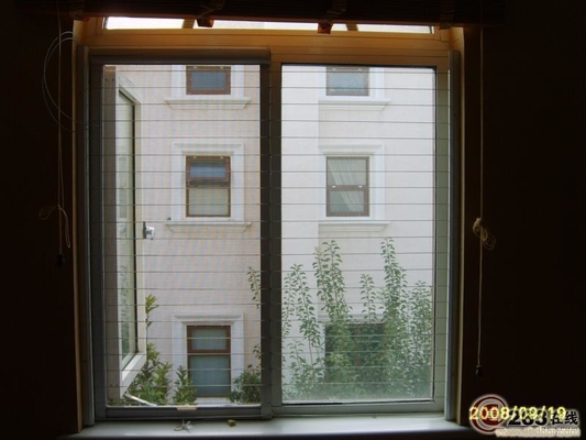 Toleransi 316 Wire Balkon Invisible Grille Wire Desain Modern Untuk Balkon