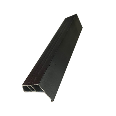 Putih / Hitam / Wire Transparan Warna Aluminium Rail Track Dengan Lebar Disesuaikan