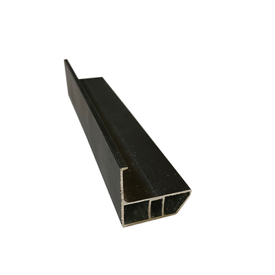 Putih / Hitam / Wire Transparan Warna Aluminium Rail Track Dengan Lebar Disesuaikan