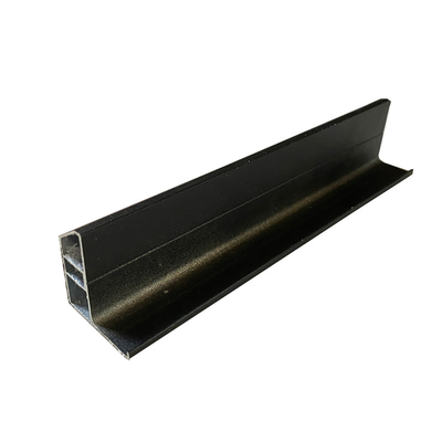 Putih / Hitam / Wire Transparan Warna Aluminium Rail Track Dengan Lebar Disesuaikan