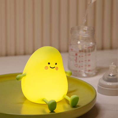 Desain Cantik Lampu Malam Cantik Dengan Desain Mango Kecil Dan 18650 Baterai Lithium Waktu Penggunaan 5h-40h