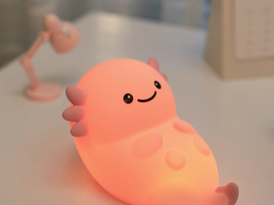 Sumber Cahaya LED Cute Night Light Lamp Dengan Waktu Penggunaan 5h-40h Dan Bahan Silikon Terbuat Dari Silikon