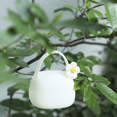Modern Cute Portable Lamp Lampu Meja LED Putih Panas untuk Kamar Tidur USB Bahan Silikon Isi Ulang