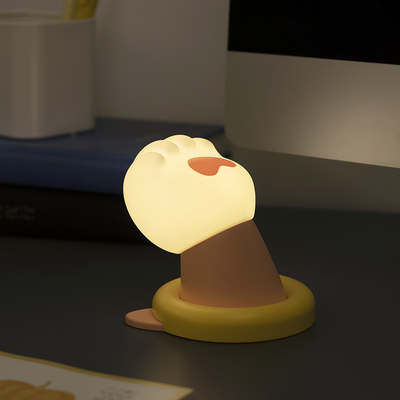 Cat Paw Night Light dengan Sumber Daya Baterai dan Desain Multifungsi