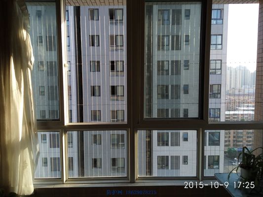Baja tahan korosi 316 kawat Balkon kisi tak terlihat