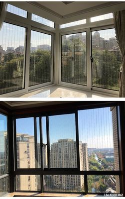 304/316 Kelas baja tahan karat Kabel Balkon kisi tak terlihat