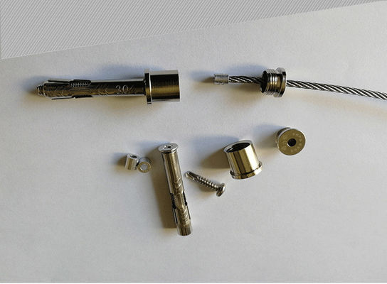 Balkon Invisible Grille 316 Wire 12 1 dengan Lapisan Nylon 2.0mm