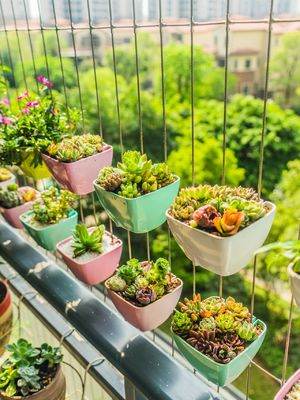 2.0mm 316 stainless steel Wire Bangunan Tinggi Balkon/Jendela Invisible Safety Grille