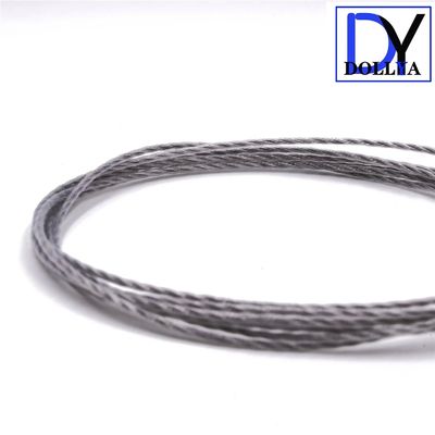 6m Jendela Jaring Invisible dengan rating keamanan B dan 5cm kabel jarak celah