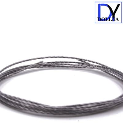 6m Jendela Jaring Invisible dengan rating keamanan B dan 5cm kabel jarak celah