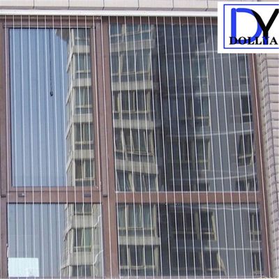 316 stainless steel invisible grille dengan jarak kawat 5cm untuk menghindari kebakaran