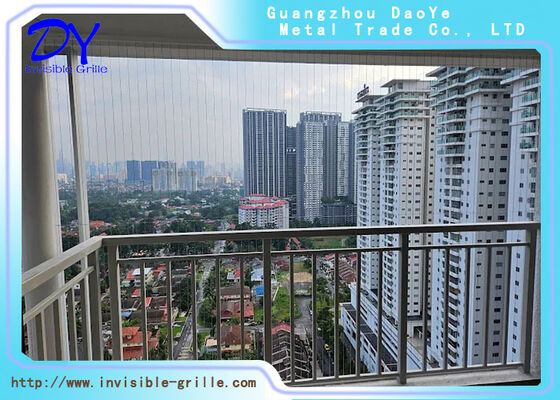 Keamanan yang tidak terlihat Grill penghalang perlindungan yang tidak terlihat yang dirancang sambil menjaga keharmonisan estetika