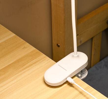 LED Plug Cahaya Portable Kecil USB Intelligent 800mA Table Lamp Anti-silau Fleksibel Selang Belajar Cahaya untuk Kamar Tidur