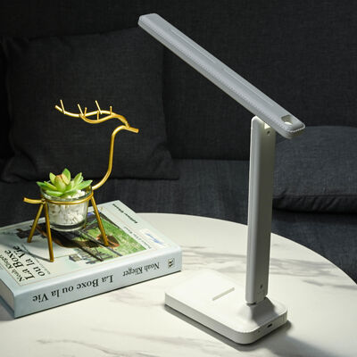 Lampu Meja 3500-6500K 2W-10W LED Solusi Pencahayaan Kecerahan yang Dapat Disesuaikan untuk Penerangan Meja Kantor, Belajar, dan Kerja