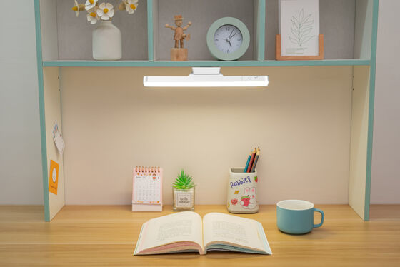 USB Rechargeable Stepless Dimming Reading Lamp Modern Design Hanging Magnetic Cabinet Lighting Rotating Wall Lights Rechargeable