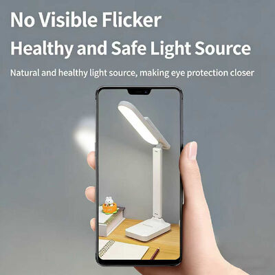 Lampu Meja dengan Sumber Daya Listrik yang Menawarkan Suhu Warna 3500-6500K Ideal untuk Penerangan Tugas Meja Belajar dan Kantor Rumah
