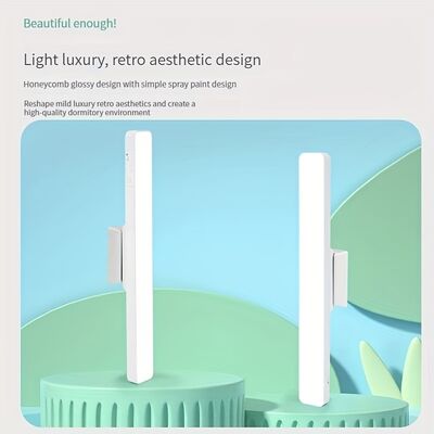 Lampu Meja LED Suhu Warna 3500-6500K Dilengkapi Tegangan Terukur 5V 1A Ideal