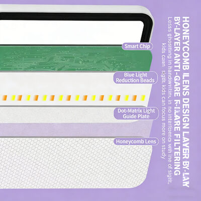 Lampu Meja LED, Lampu Jepit Pelindung Mata Khusus Pelajar, Lampu Malam yang Dapat Diredupkan dengan Kontrol Sentuh Ruang Tamu untuk Kamar Tidur