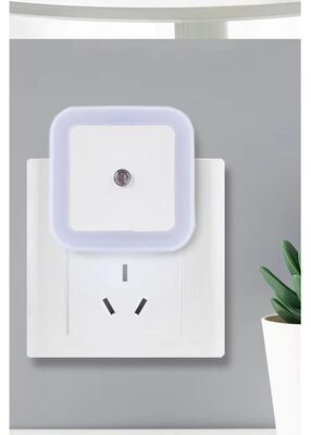 Lampu Malam Led Induksi Otomatis Lampu Malam Multiwarna Lampu Hemat Energi Samping Tempat Tidur untuk Kamar Tidur