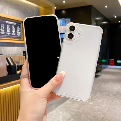 Casing Penutup Ponsel Tahan Air Transparan TPU untuk iPhone