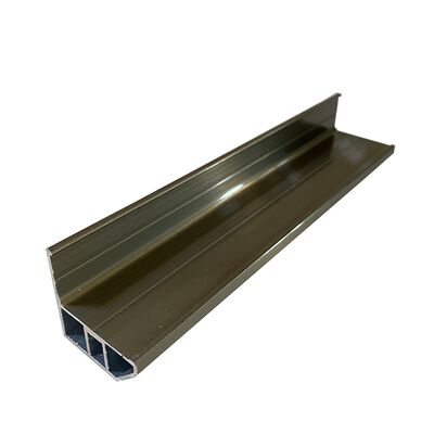 Kerangka Aluminium yang kokoh Jalur Kereta Api Aluminium Putih Hitam Warna kawat transparan Menyediakan dukungan yang kuat dan aliran material