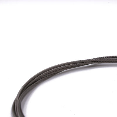 Kawat baja tahan karat Fleksibilitas Tinggi Dengan Lapisan Nylon Material Jaring Kawat