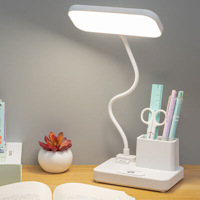 Lampu Meja Isi Ulang dengan Beberapa Tingkat Kecerahan Lampu Meja LED Isi Ulang Ideal untuk Bekerja dan Membaca