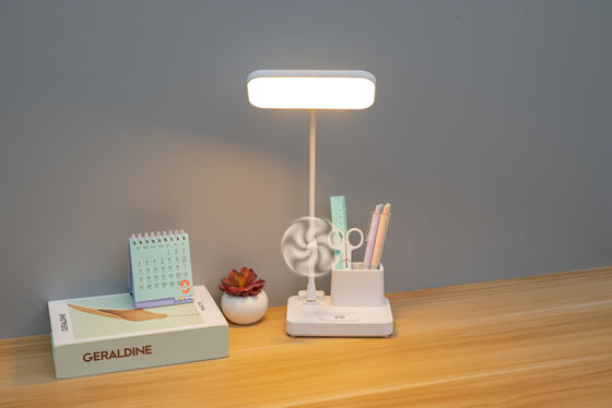 Lampu Meja Isi ulang Cocok untuk Ruang Belajar Kamar Tidur Dengan hemat energi dan baterai tahan lama