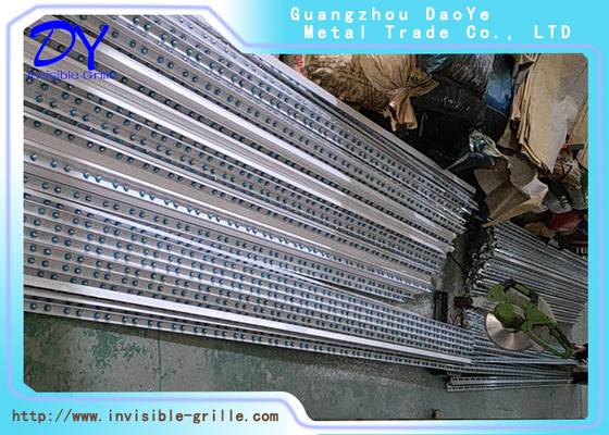 2.5mm Diameter Fixed Invisible Grille dengan Nylon Steel Wire Rope Surface
