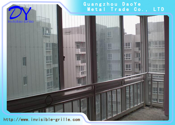1.5mm Tebal Balkon Panggangan Tak Terlihat Tali Nilon Anti Pencurian