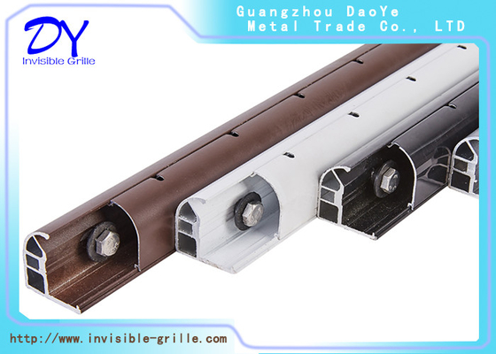 Stainless Steel ISL 2-Mm Ketebalan Jendela Tak Terlihat Aksesoris Grille