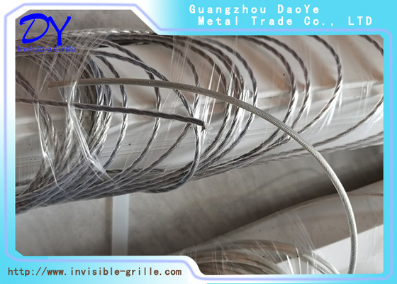 Kabel Stainless Steel Balkon Kisi Tak Terlihat Panjang 6m