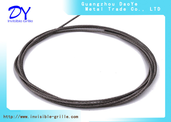 3.0mm stainless steel Wire Grill Untuk Balkon DY Invisible Grill