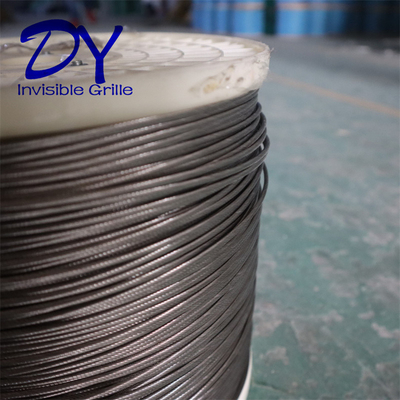 304 stainless steel jendela tak terlihat kisi perlindungan yang sempurna untuk bisnis